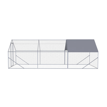 Outdoor Chicken Coop Metal Big Space