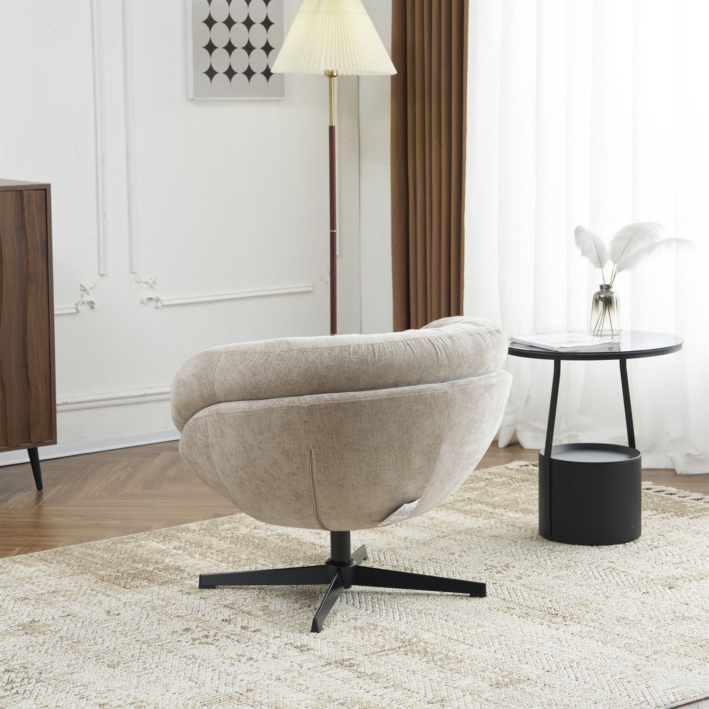 Modern Office Chair With 360 Degree Swivel