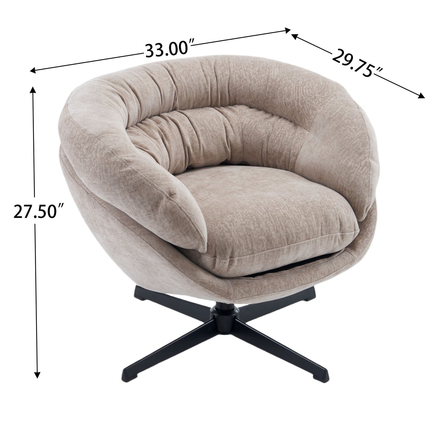 Modern Office Chair With 360 Degree Swivel
