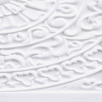 Angus - 2 Door Mandala Accent Cabinet - White