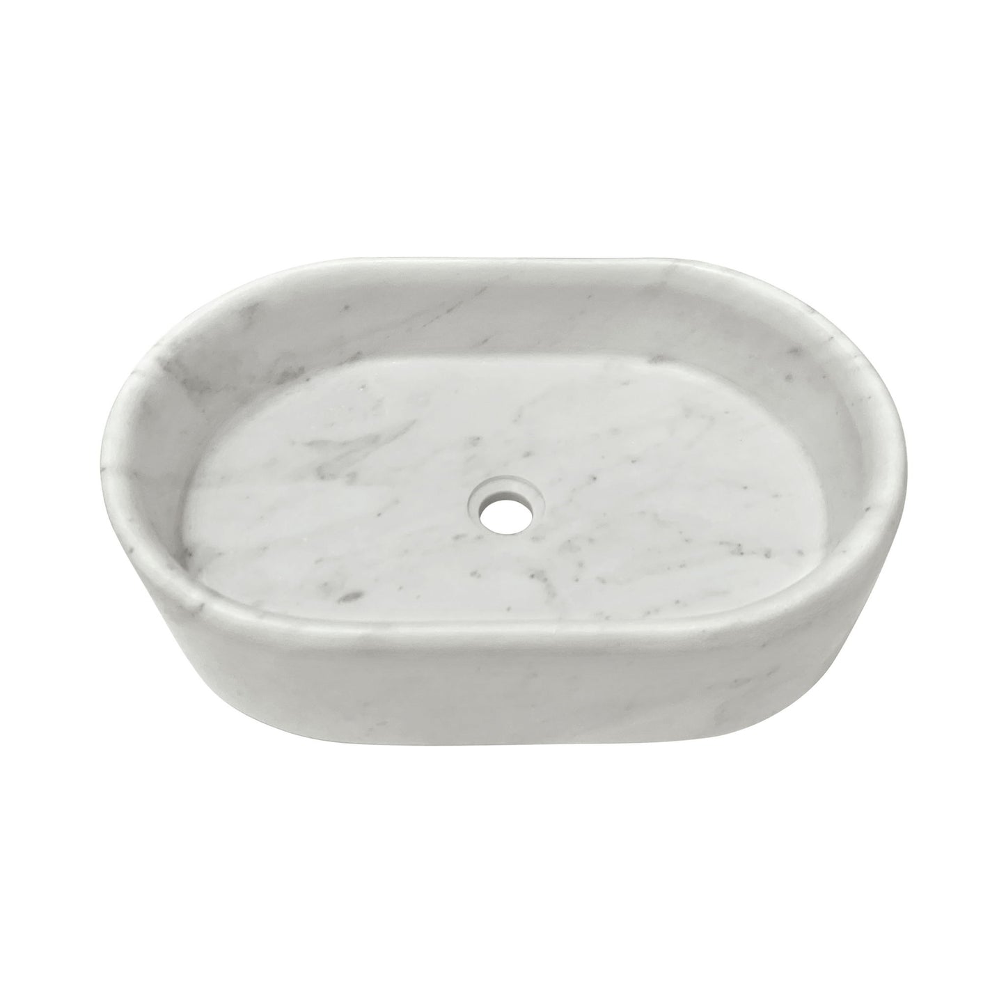 Bathroom Vessel Sink, Semi Polished Surface