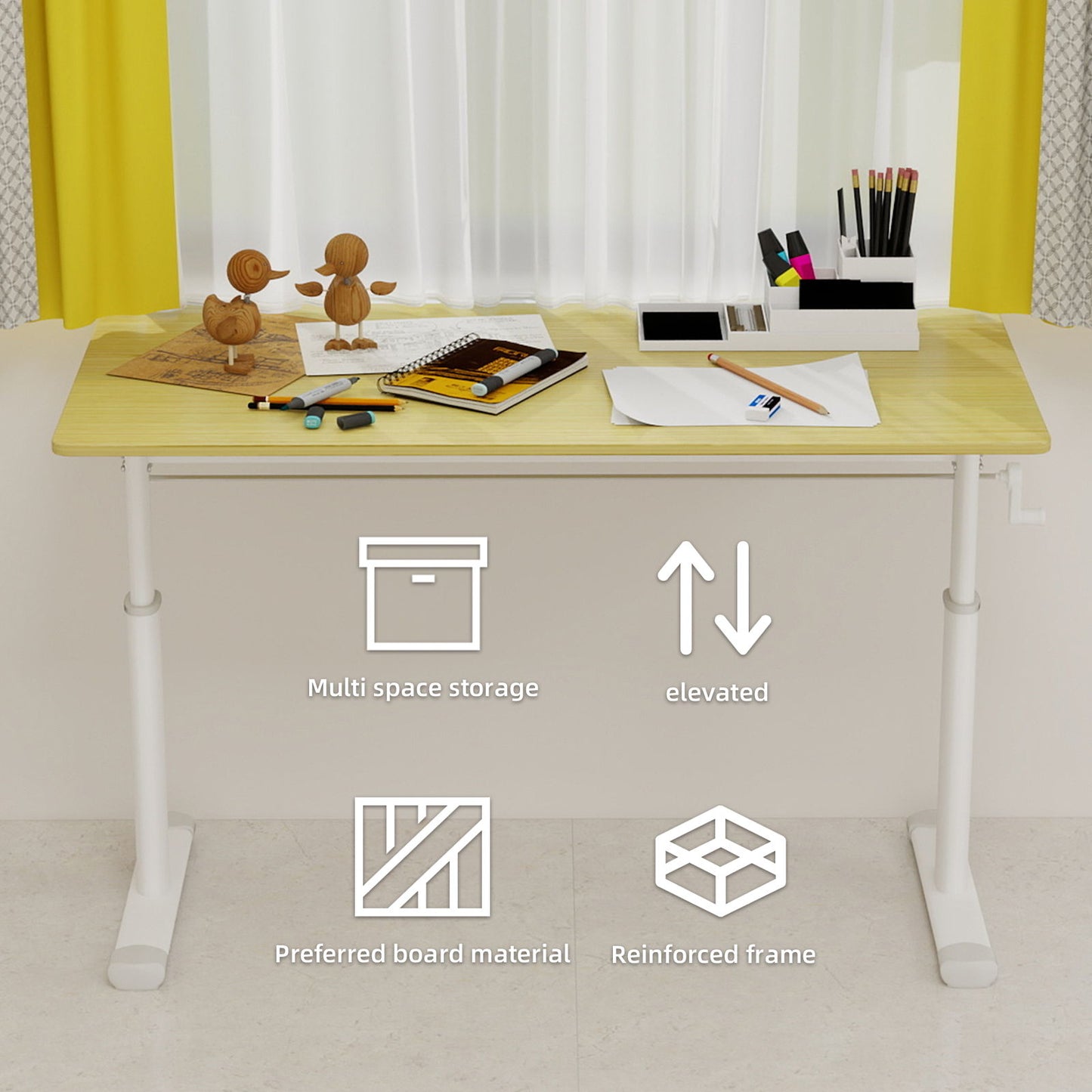 Adjustable Home Office Desk