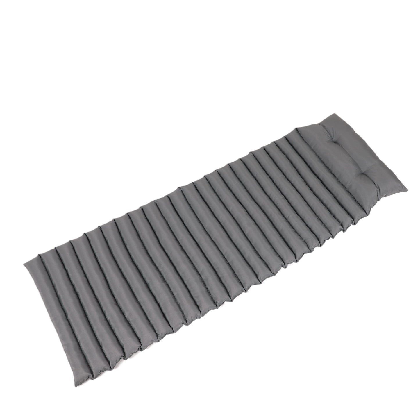 2 Piece Outdoor Chaise Lounge Chair Cushion Set