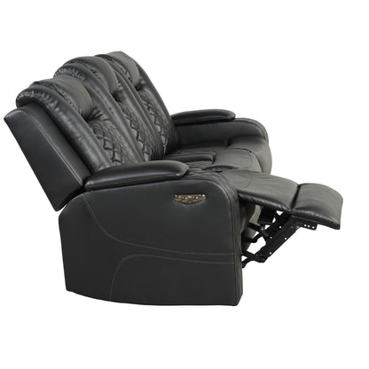 Benz - Power Reclining Sofa With LED Lighting