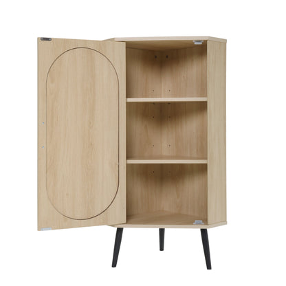 Freestanding Corner Corner Cabinet For Living Room