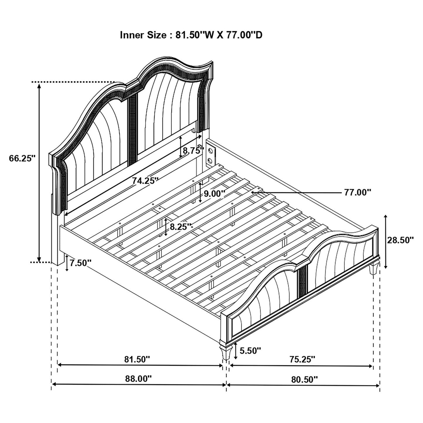 Katerina - Platform Bedroom Set