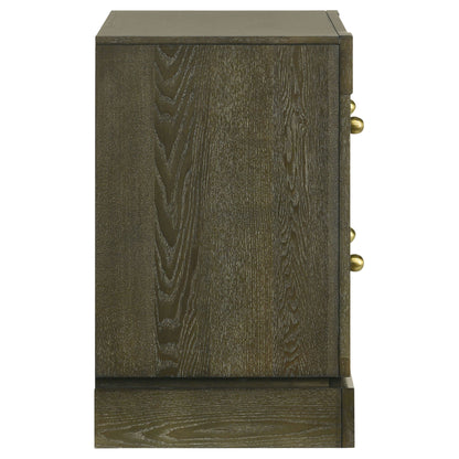 Sundance - 2 Drawer Nightstand - Dark Brown