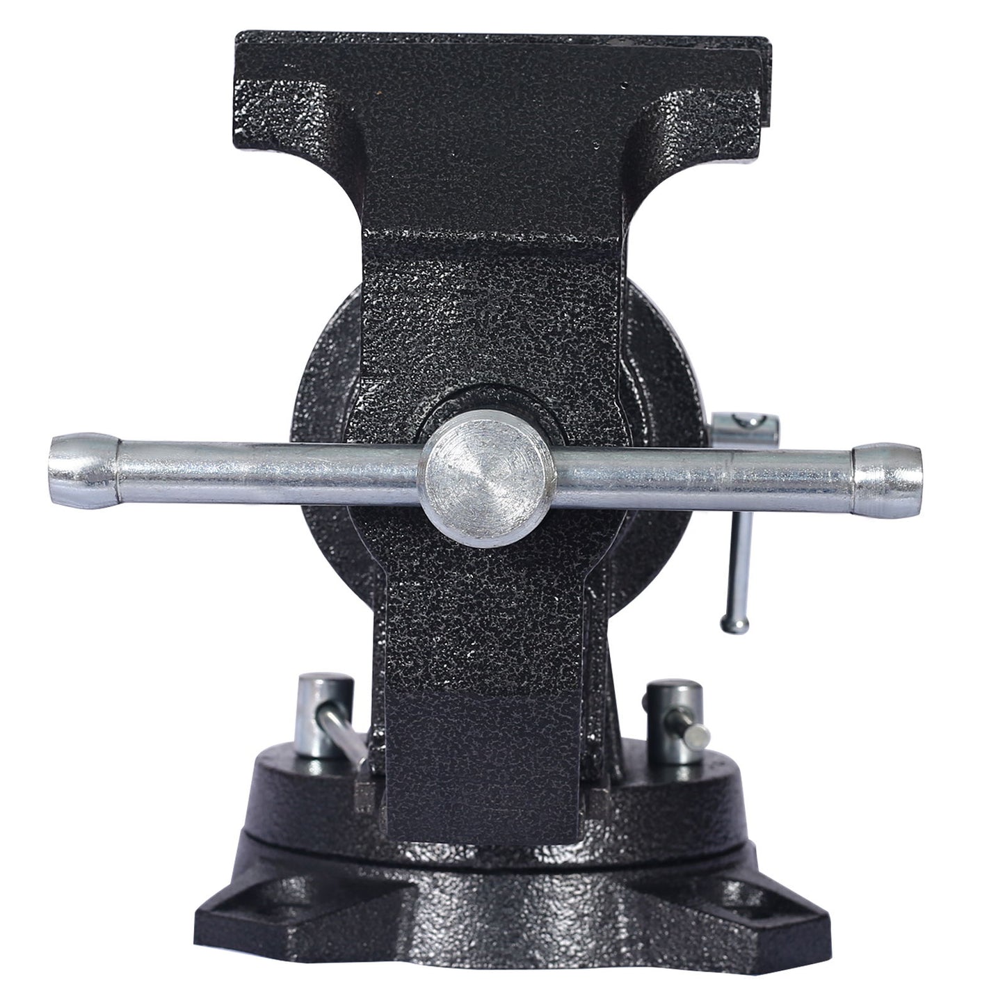 Heavy Duty 5" Multi Jaw Rotating Bench Vise With 360 Degree Swivel Base And Head