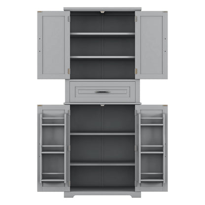 Bathroom Storage Cabinet With Multifunctional Storage Space, Drawer With Slide Rails, Adjustable Shelf