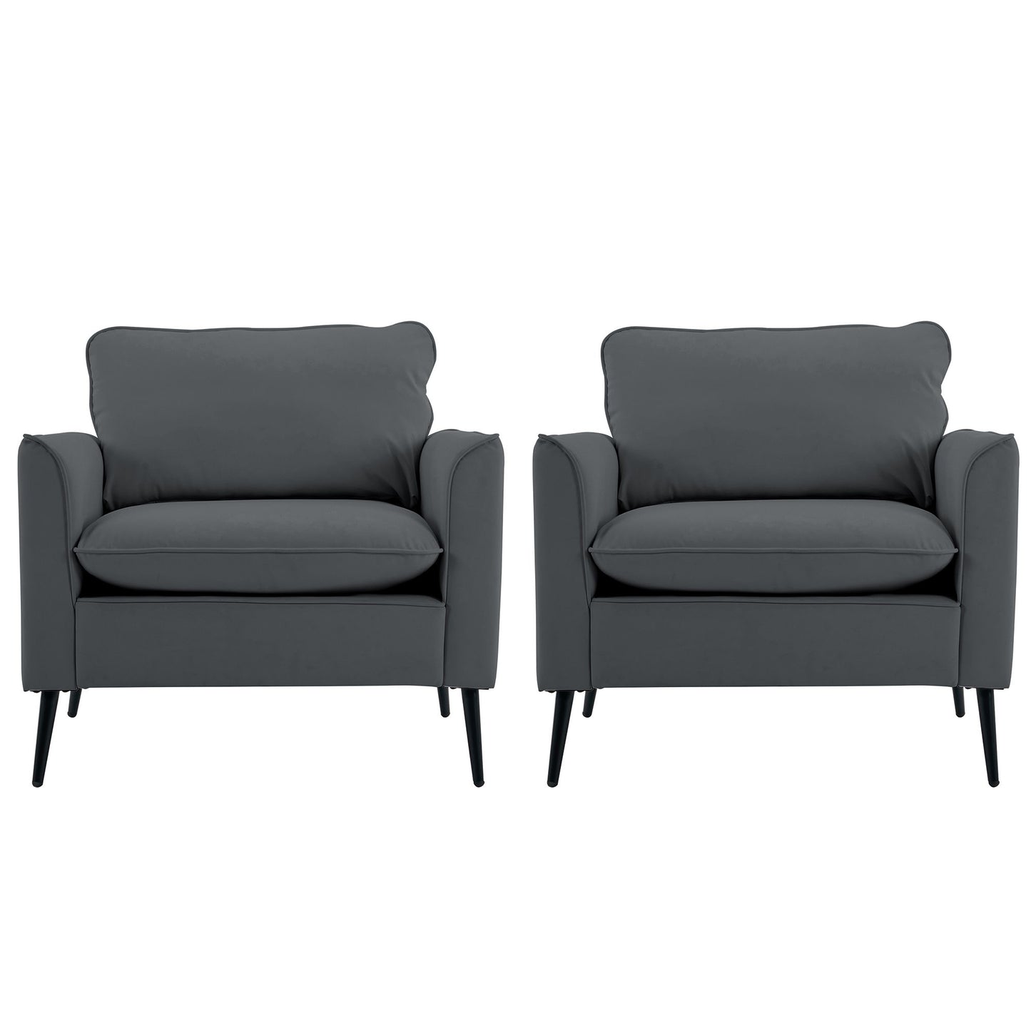 Nordic Retro Light Luxury Upholstered Sofa Chair