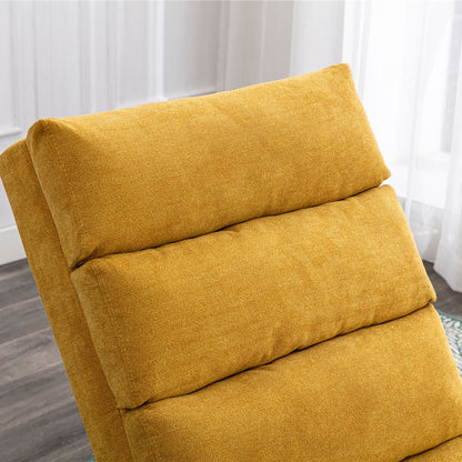 Massage Chaise Lounge Indoor With Remote Control, Ergonomic Electric Massage Lounger