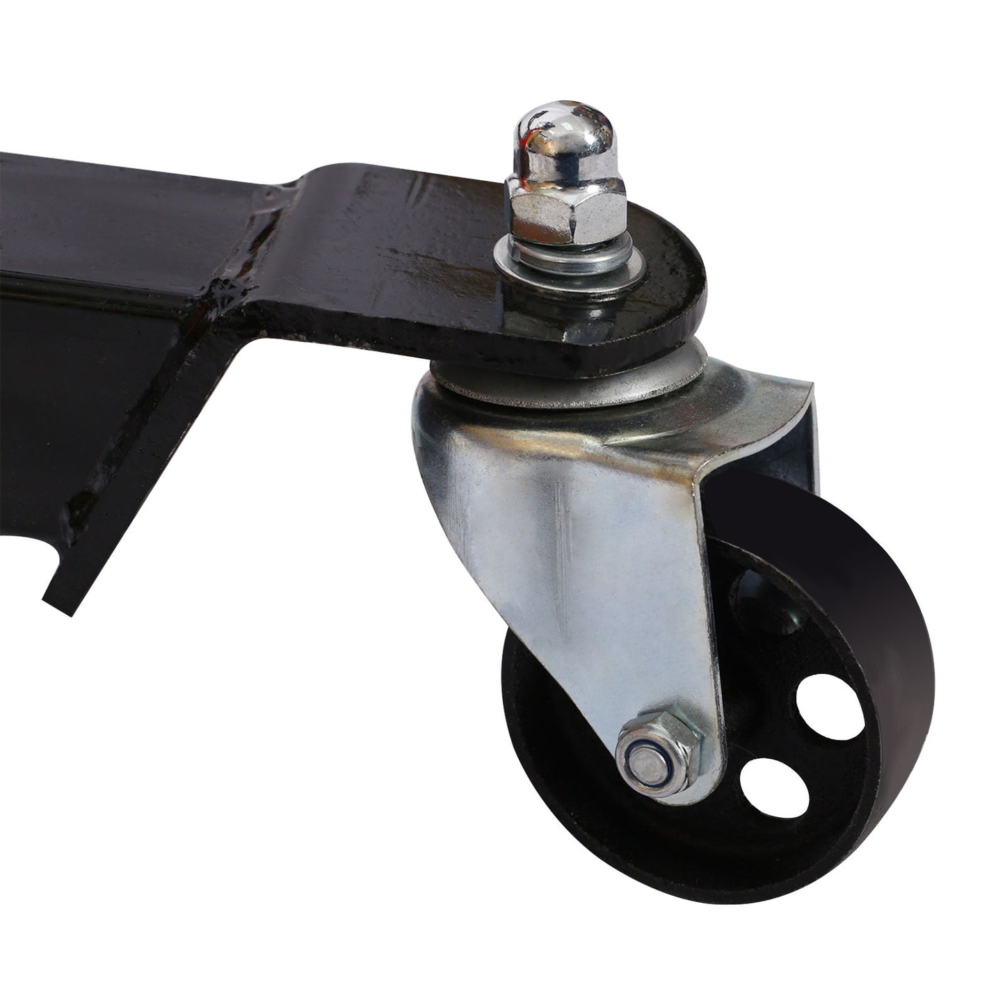 Hydraulic 2 Stage Transmission Jack, Swivel - Red