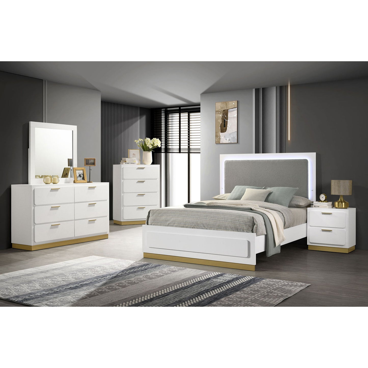 Sophia - 2 Drawer Nightstand