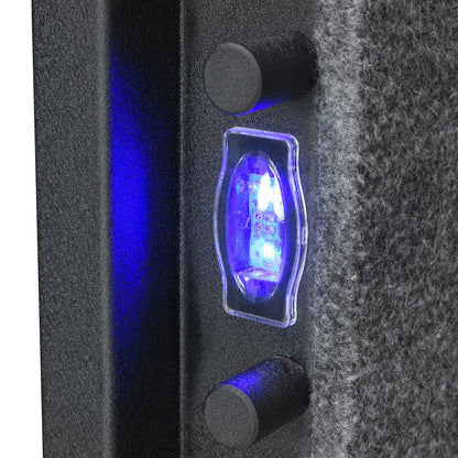 2.02 Cubic Ft Biometric Keypad Fire Resistant Safe - Black