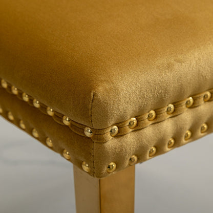 Nikki - Modern, High-End Tufted Dining Chair (Set of 2)