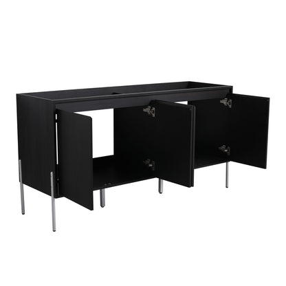 Freestanding Bathroom Vanity & Soft Close Cabinet Doors