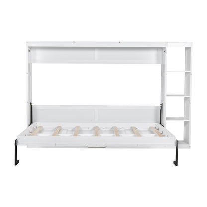 Murphy Bed With Bookshelf And Storage