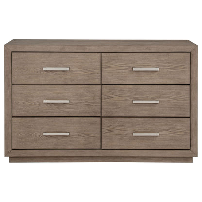 Gibbons - 6 Drawer Dresser With Ample Storage - Brown