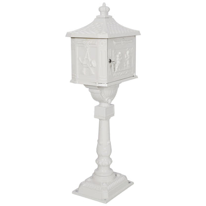 Cast Aluminum Mail Box, Postal Box, Mailbox