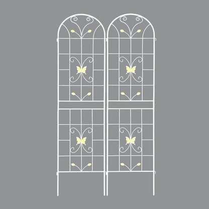 Garden Metal Trellis Rustproof Trellis For Climbing Plants Outdoor Flower Support