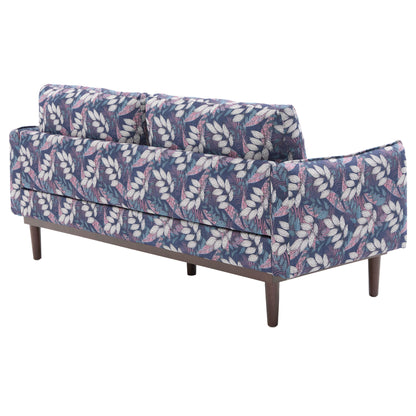 2 Seater Loveseat Sofa With Spacious Seating Area