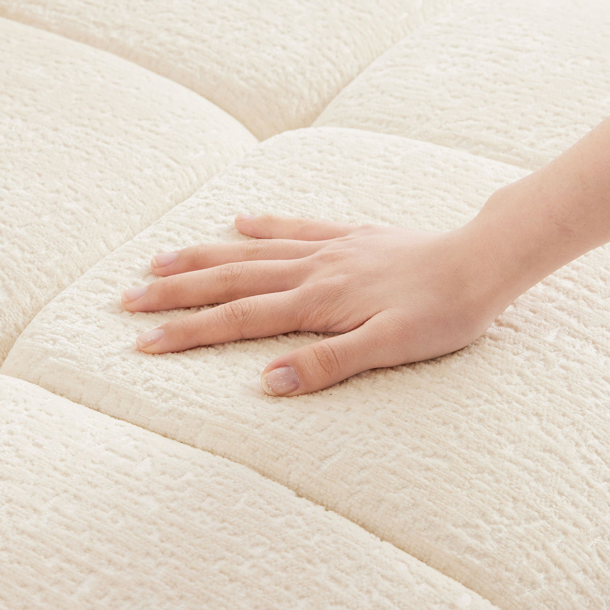 Ergonomic Single Seater Sofa With Ottoman, High Resilience Support Cushions