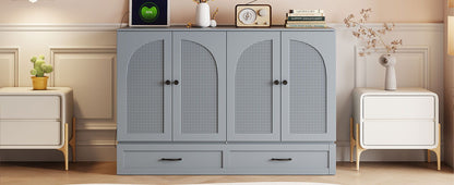Murphy Bed With Large Drawers