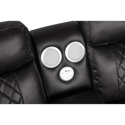 Lacrosse - Power Reclining Sectional Sofa