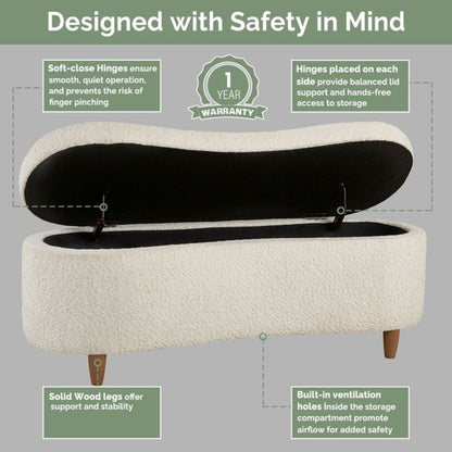 Flip Top Storage Bench