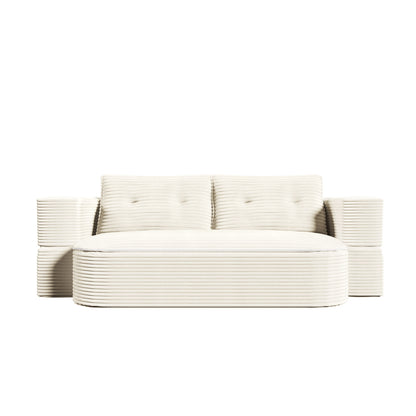 Convertible Floor Sofa Bed With Multi Functional Blanket