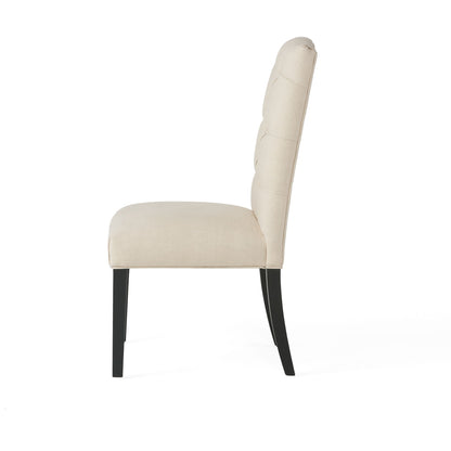 Harding - Tufted Dining Chair (Set of 2) - Natural