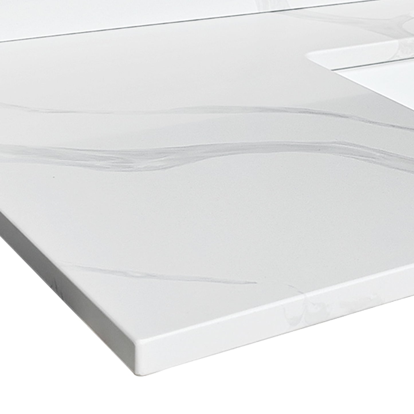 Bathroom Vanity Top With Undermount Single Bowl Sink