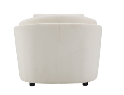 Mariko - 3 Piece Living Room Set Sofa Loveseat Chair - Beige