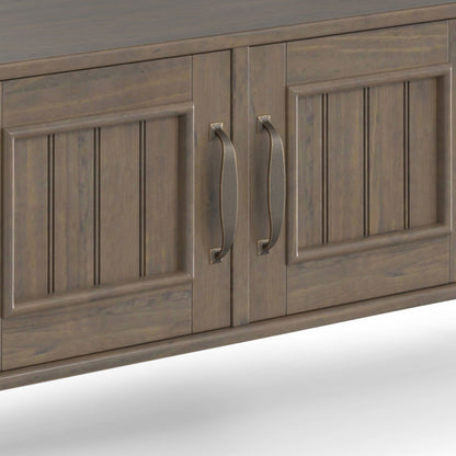 Lev - Console Table - Smoky Brown