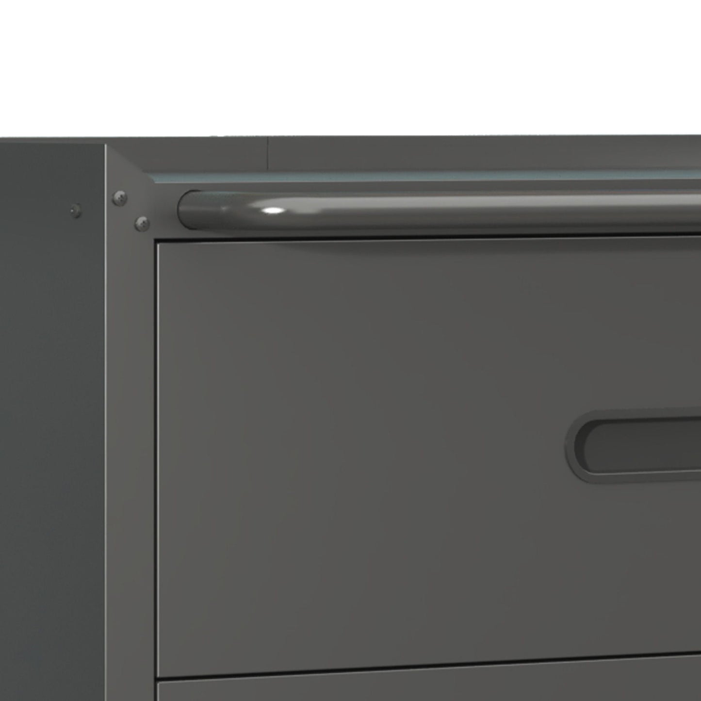 Heavy Duty Metal Storage Cabinet With Wheels 3 Drawer Tool Cabinet For Garage, Office, And Home Organizer Solutions
