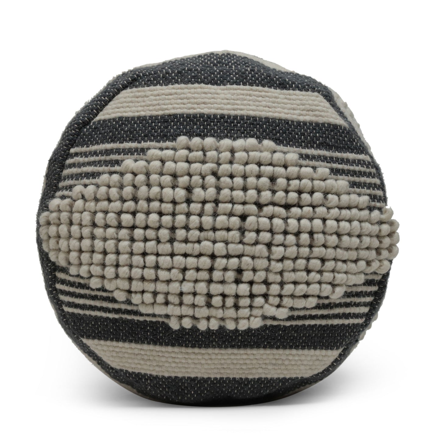 Diamond - Handcrafted Cylindrical Pouf