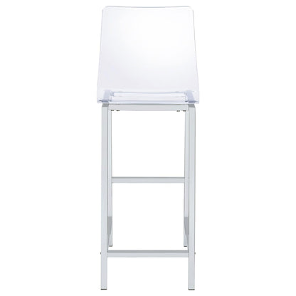 Bar Stools (Set of 2) - Clear