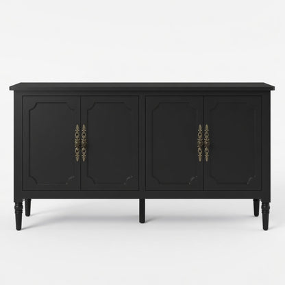 Vintage Buffet Cabinet With Adjustable Shelves