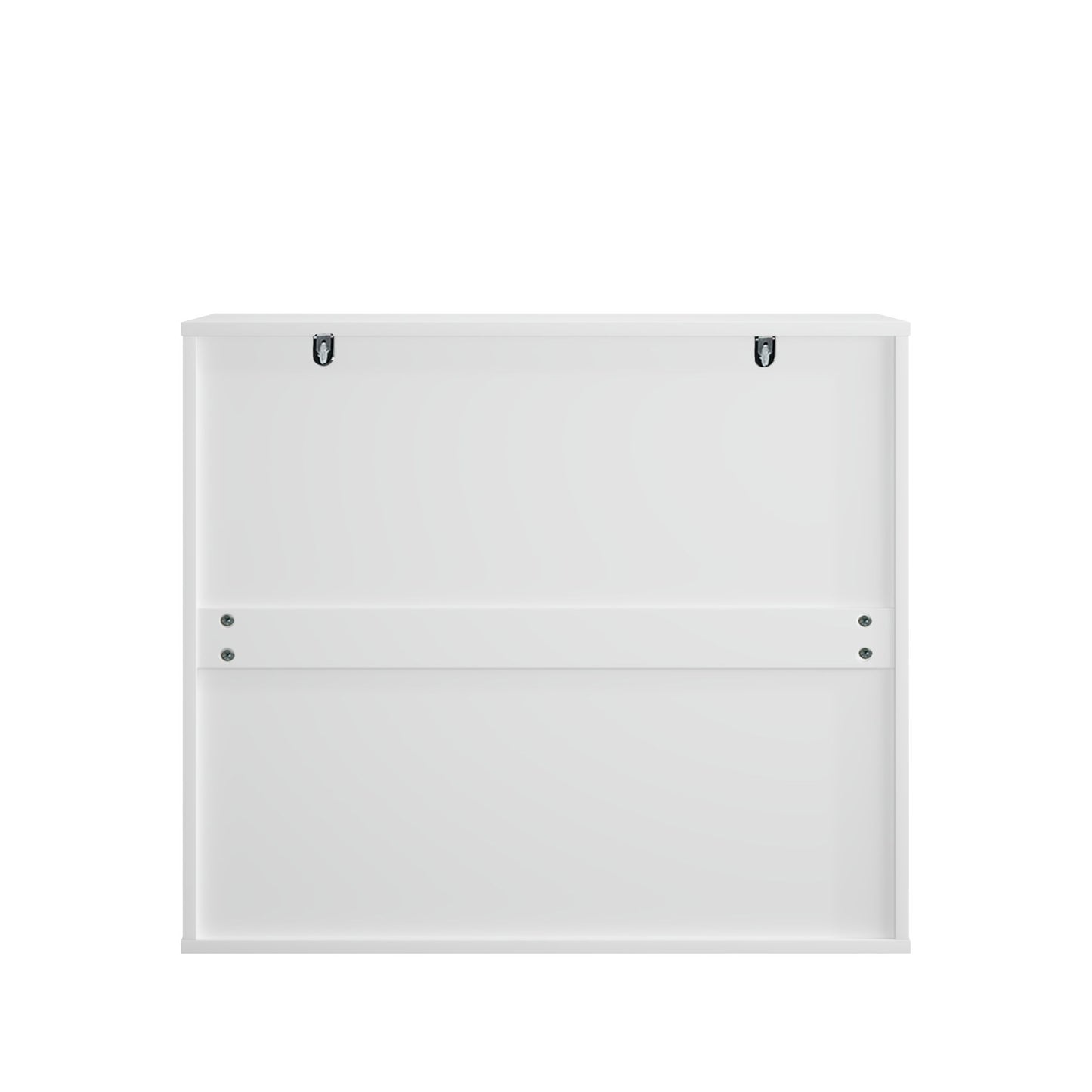 Kitchen Storage Cabinet With Double Doors, Adjustable Shelves, Sideboard Buffet For Dining Room - White