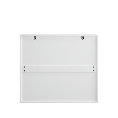 Kitchen Storage Cabinet With Double Doors, Adjustable Shelves, Sideboard Buffet For Dining Room - White