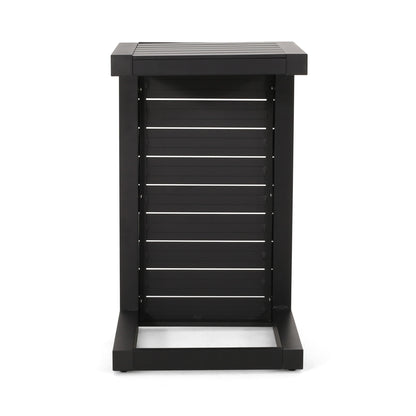 Aluminum Outdoor C - Shaped Side Table For Patio