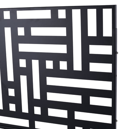 Decorative Freestanding Metal Privacy Screen For Indoor & Outdoor Use