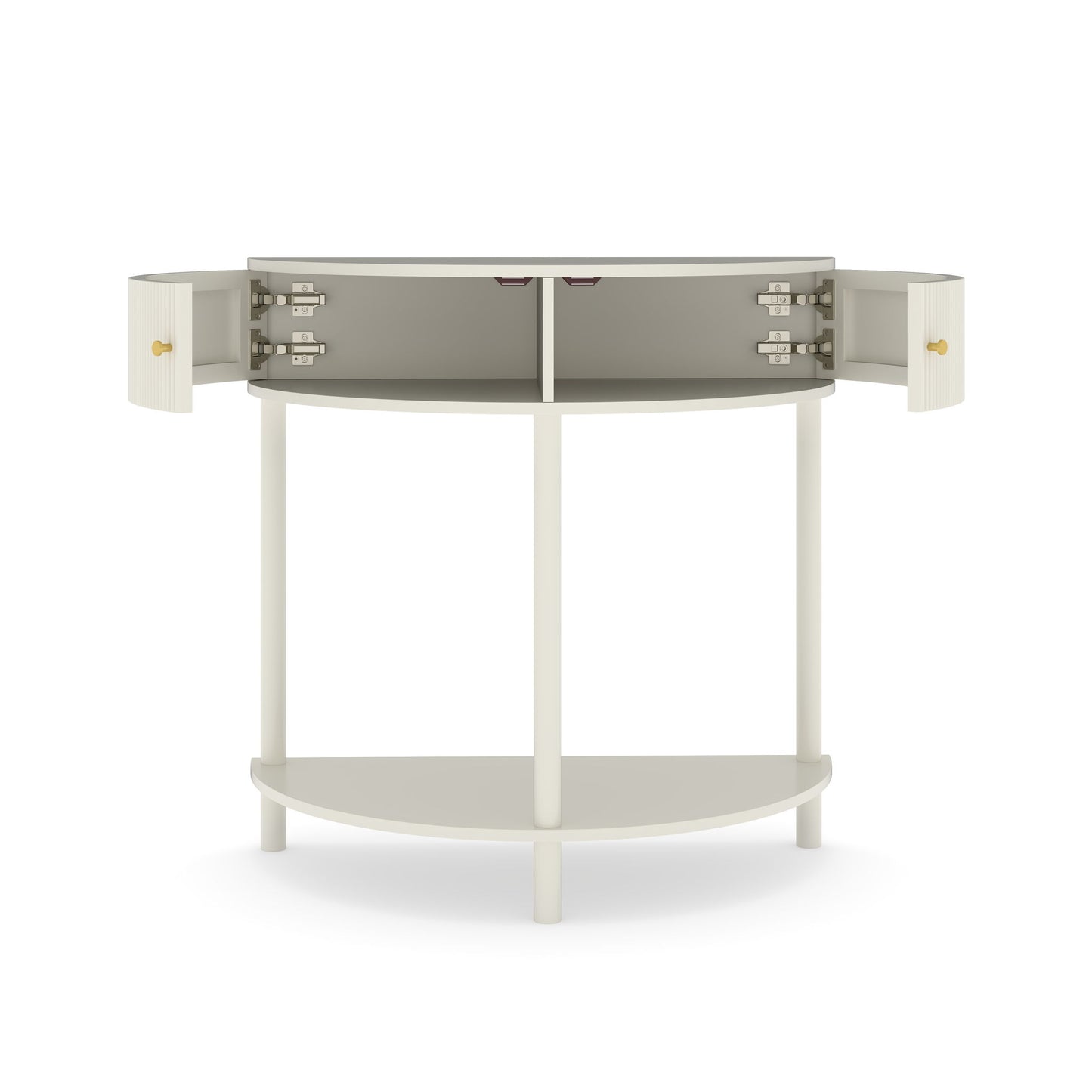 Demi Lune - Console Table With 2 Storage Drawers