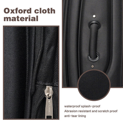 4 Piece Set Softshell Luggage