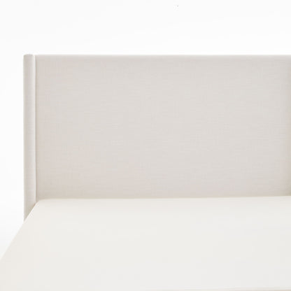 Hosford - Minimalist Upholstered Wingback Bed