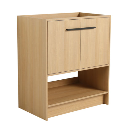 Modern Freestanding Bathroom Vanity With 2 Doors