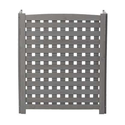 3 Panel Outdoor Air Conditioner Fence Screen