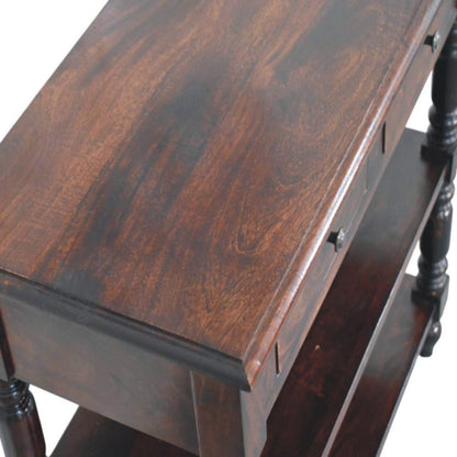 Turned Legs Side Table
