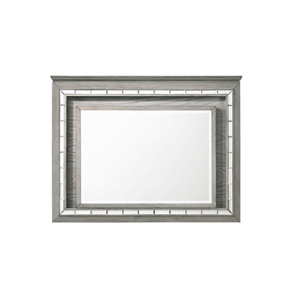 Antares - Mirror With LED - Light Gray