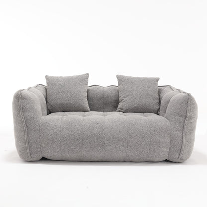 Cozy Beanbag Chair With High Resilience Foam Core For 2